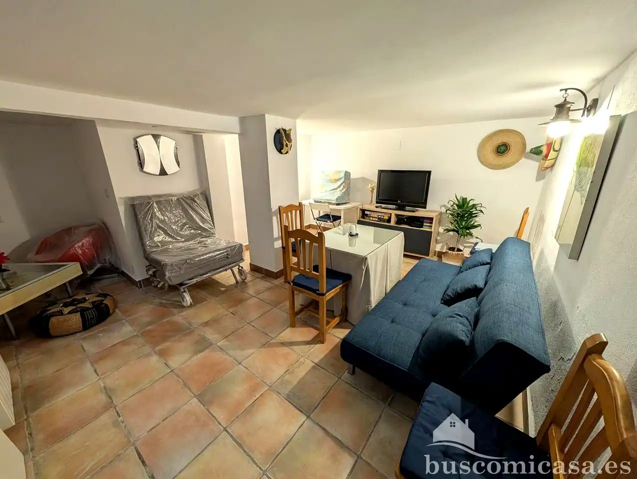Sala de estar de Casa o chalet en venta en Baños de la Encina con Aire acondicionado, Calefacción y Terraza