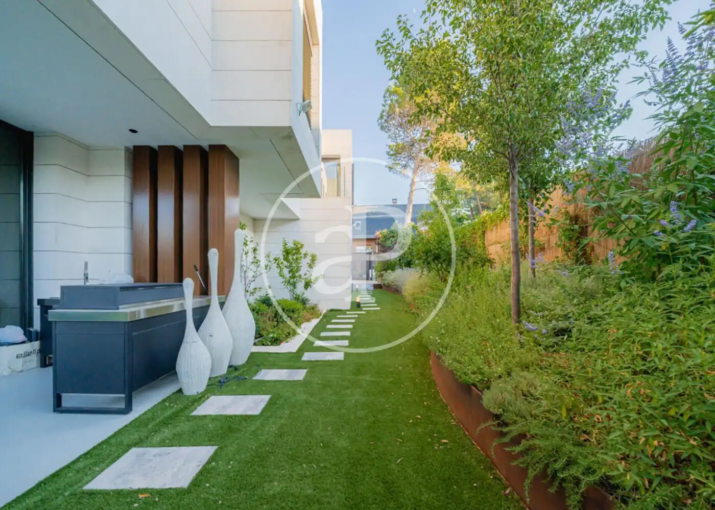 Terraza de Casa o chalet en venta en Madrid con Aire acondicionado, Calefacción y Jardín privado