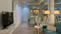 Living room of Flat for sale in  Madrid Capital  with Heating