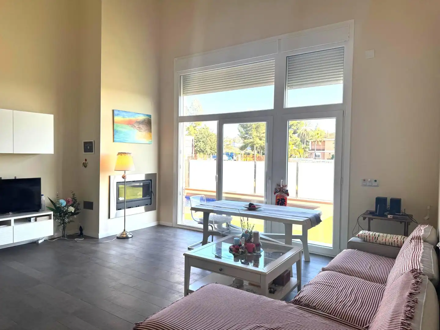 Living room of Houses for sale in Molina de Segura  with Air Conditioner, Private garden and Terrace