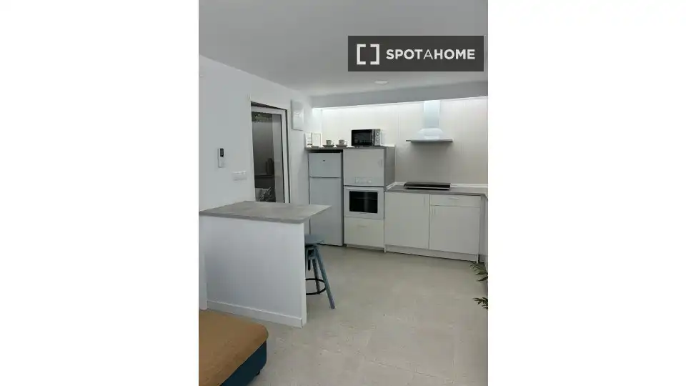 Cuina de Apartament per a compartir en Elche / Elx amb Aire condicionat, Terrassa i Moblat