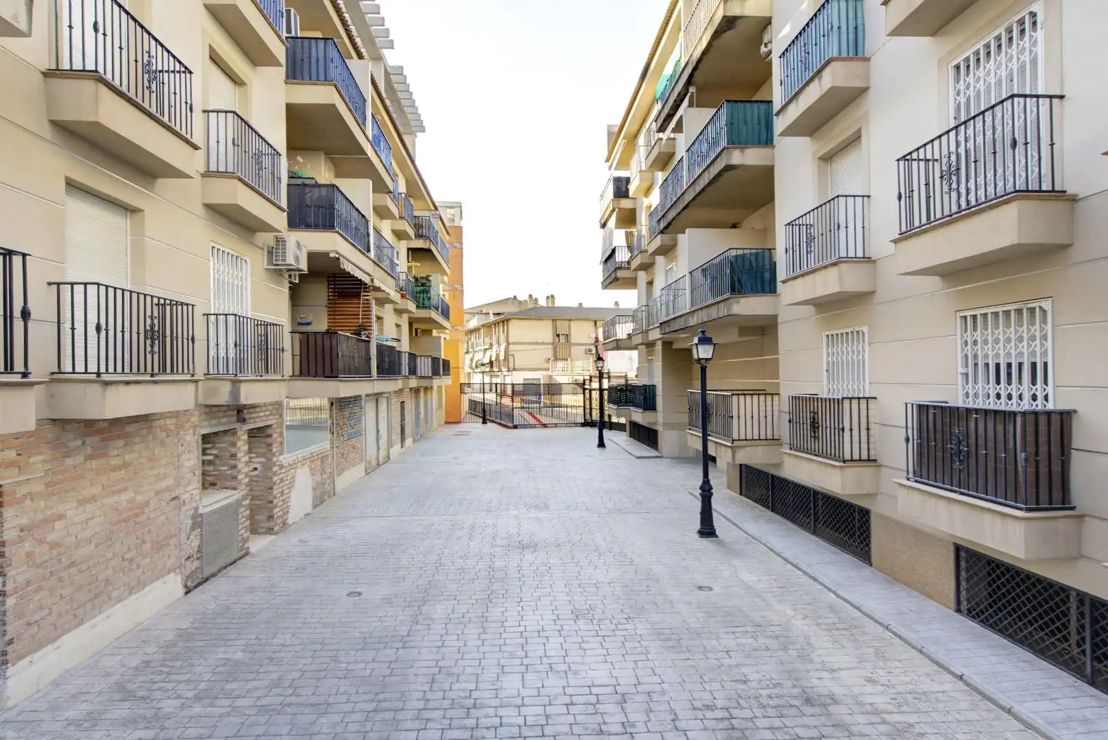Exterior view of Flat for sale in Atarfe  with Air Conditioner, Terrace and Furnished