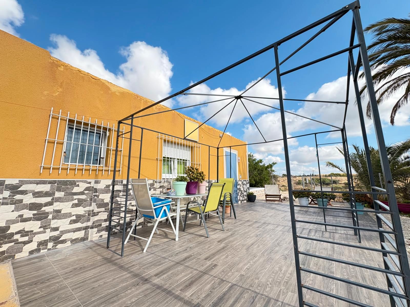 Terrassa de Casa o xalet en venda en Alicante / Alacant amb Aire condicionat, Terrassa i Piscina