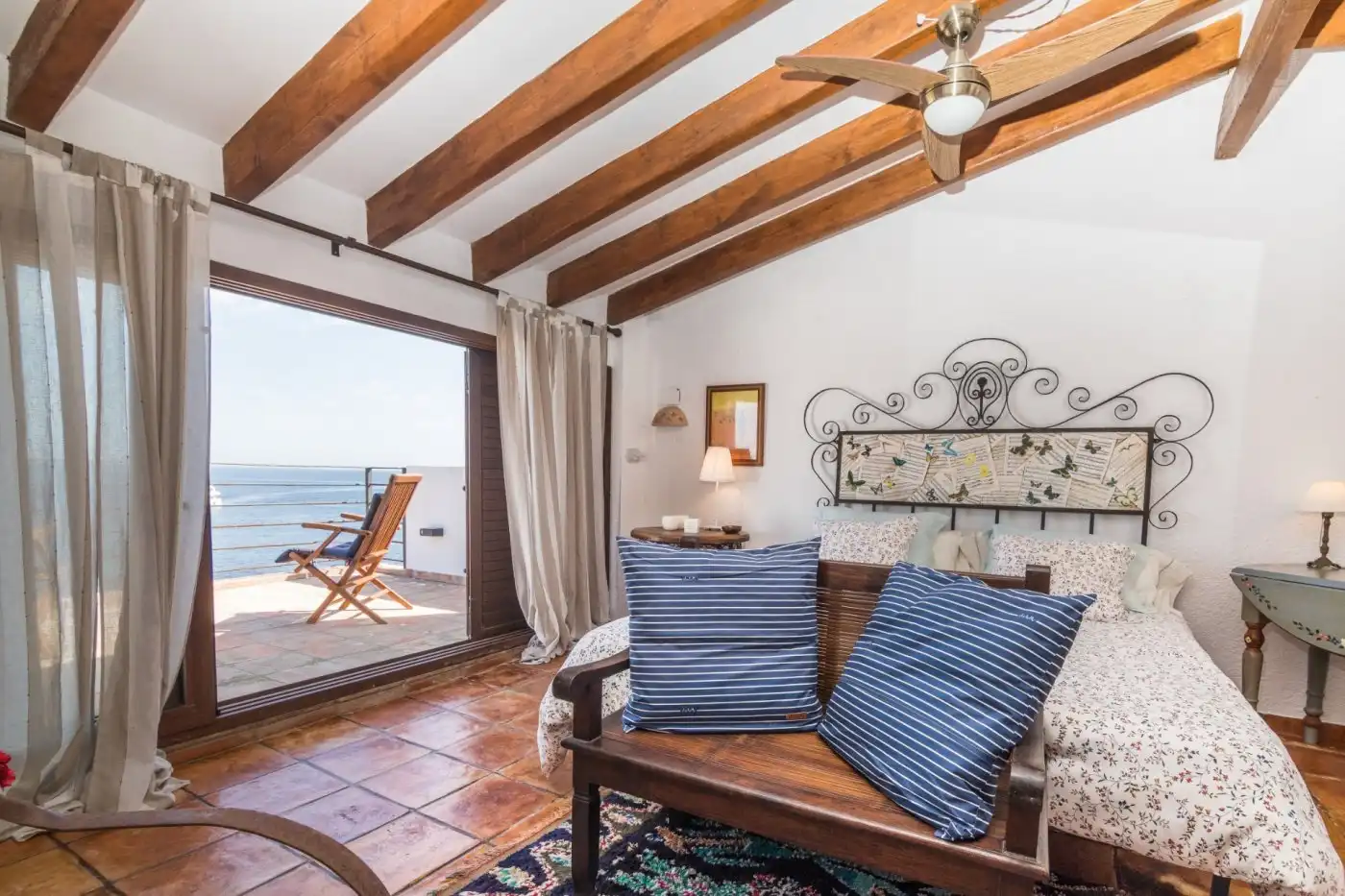 Habitación de Casa adosada de alquiler en Alicante / Alacant con Aire acondicionado, Terraza y Amueblado