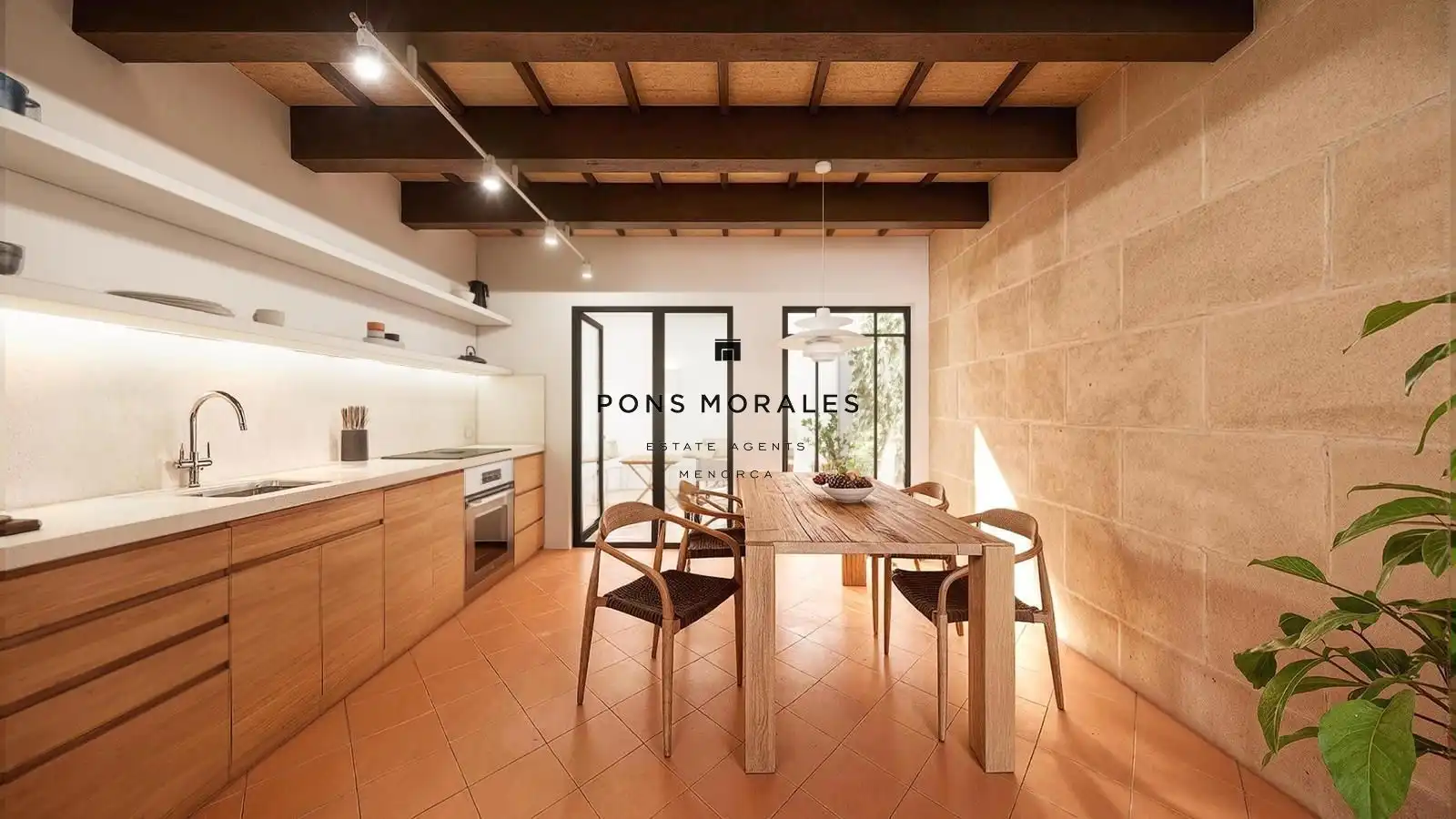 Cocina de Casa o chalet en venta en Ciutadella de Menorca con Calefacción, Terraza y Alarma