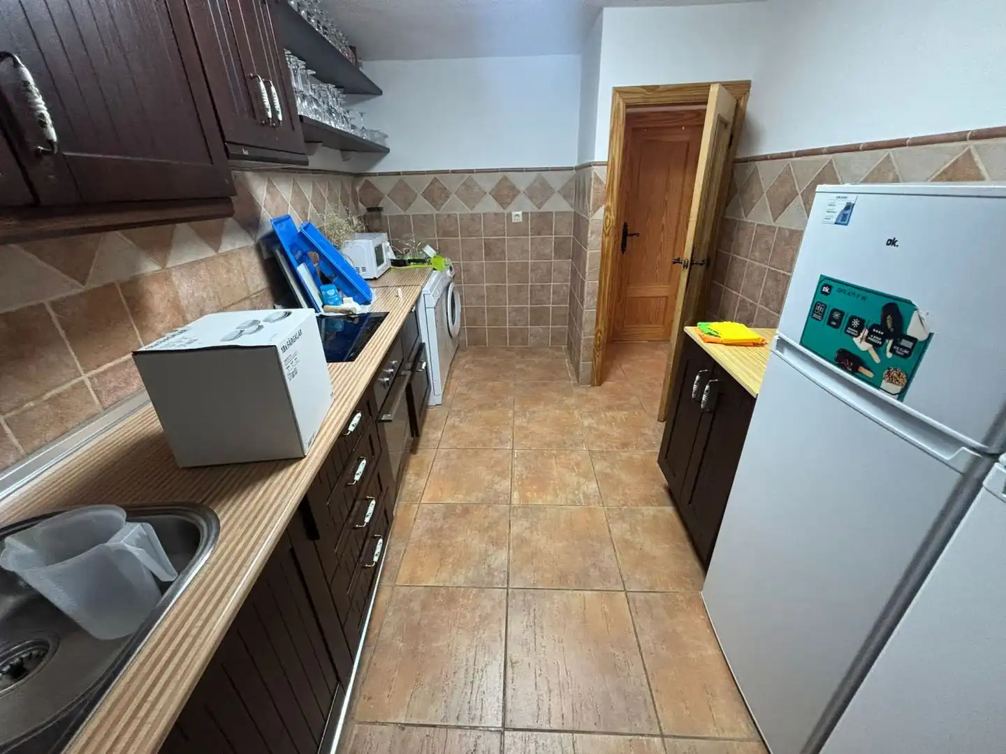 Kitchen of Flat for rent in Jaén  with Air Conditioner, Heating and Terrace