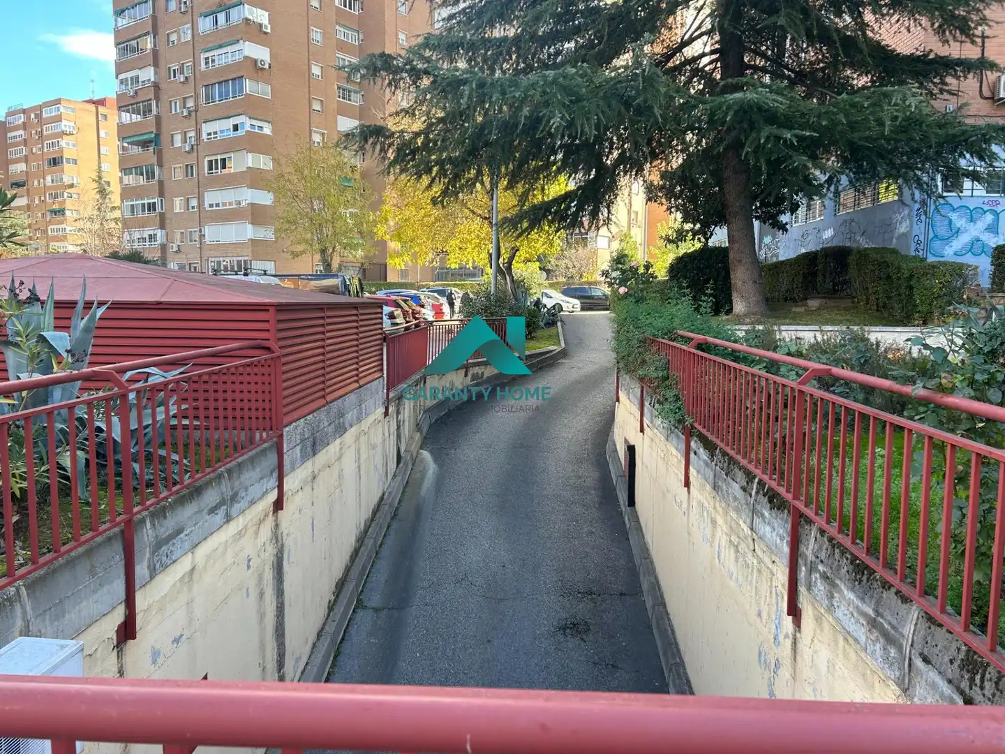 Vista exterior de Garaje en venta en Coslada
