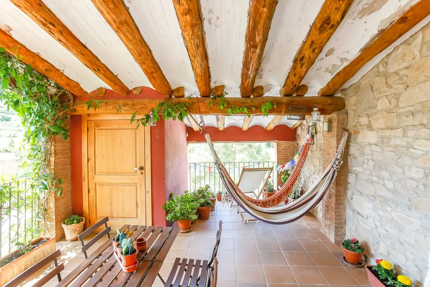 Terrassa de Finca rústica en venda en Sarral amb Calefacció, Jardí privat i Terrassa