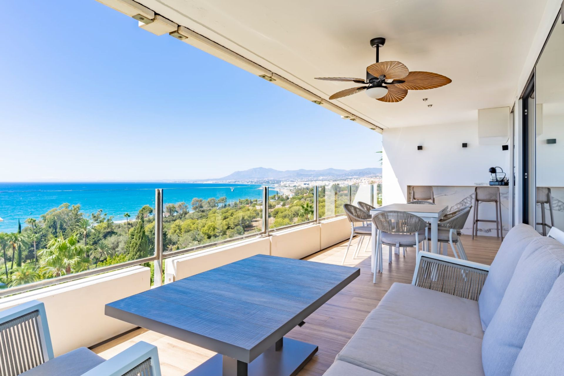 Terrace of Flat for sale in Marbella  with Air Conditioner, Heating and Terrace