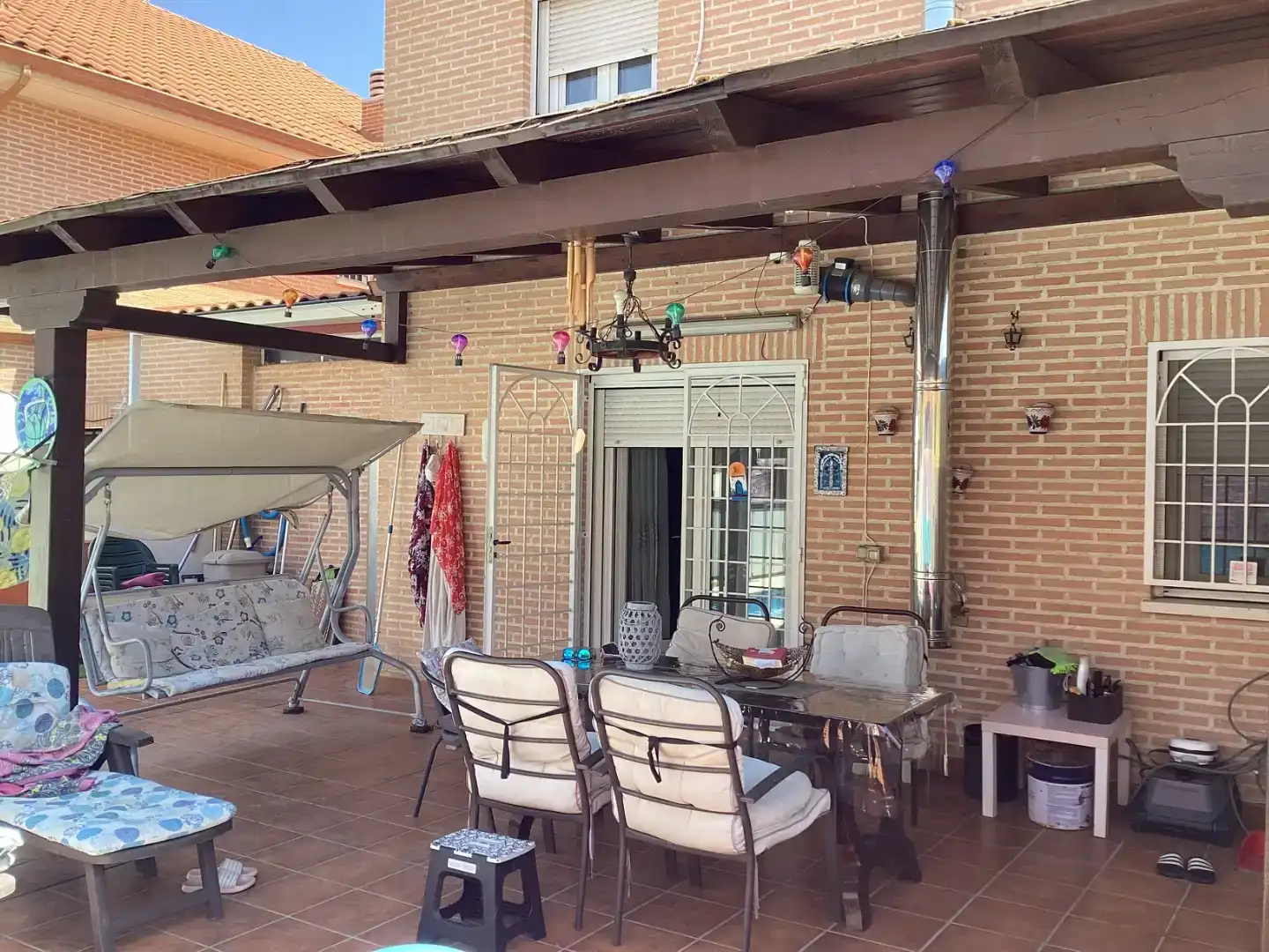 Terrassa de Pis en venda en Torrejón de Velasco amb Aire condicionat, Jardí privat i Parquet