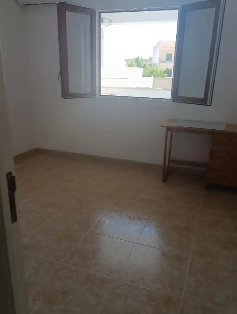 Schlafzimmer von Erdgeschoss zur Miete in Madrid mit Klimaanlage und Ofen