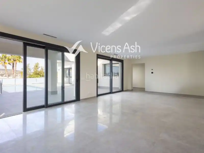 Living room of Houses for sale in Jávea / Xàbia  with Air Conditioner and Swimming Pool