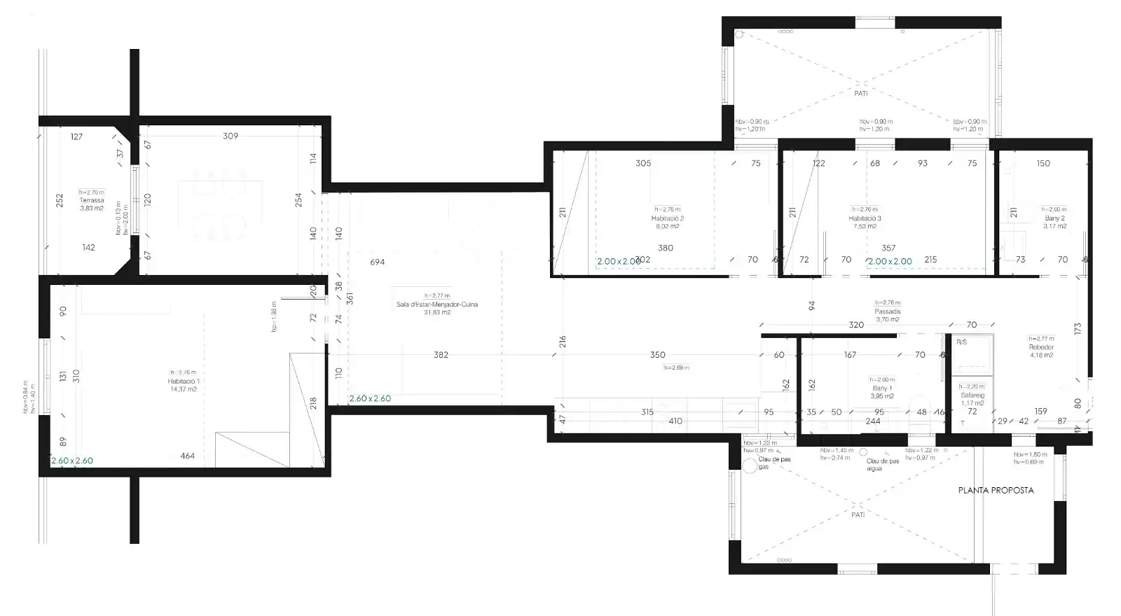 Wohnung zum Verkauf in Barcelona mit Klimaanlage, Heizung und Parkett