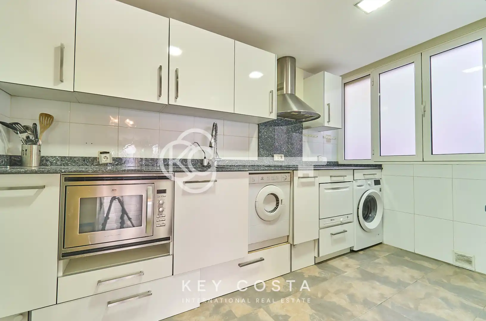Kitchen of Flat for rent in Centro