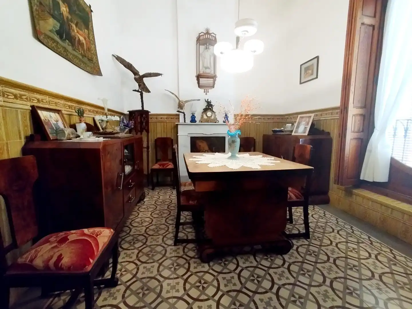 Dining room of Houses for sale in Novelda  with Heating, Private garden and Terrace