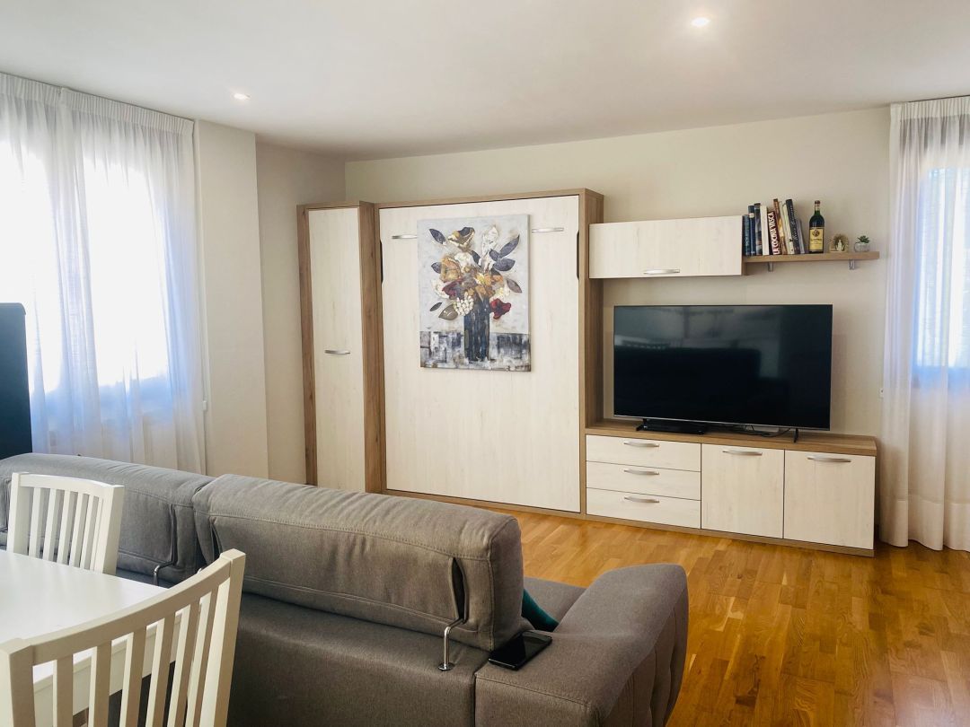 Living room of Flat for sale in Zorraquín  with Heating, Private garden and Terrace