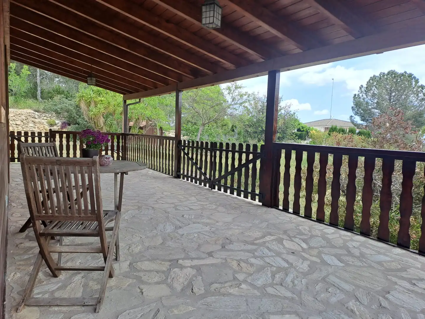 Terraza de Casa o chalet en venta en Montserrat con Jardín privado, Parquet y Terraza
