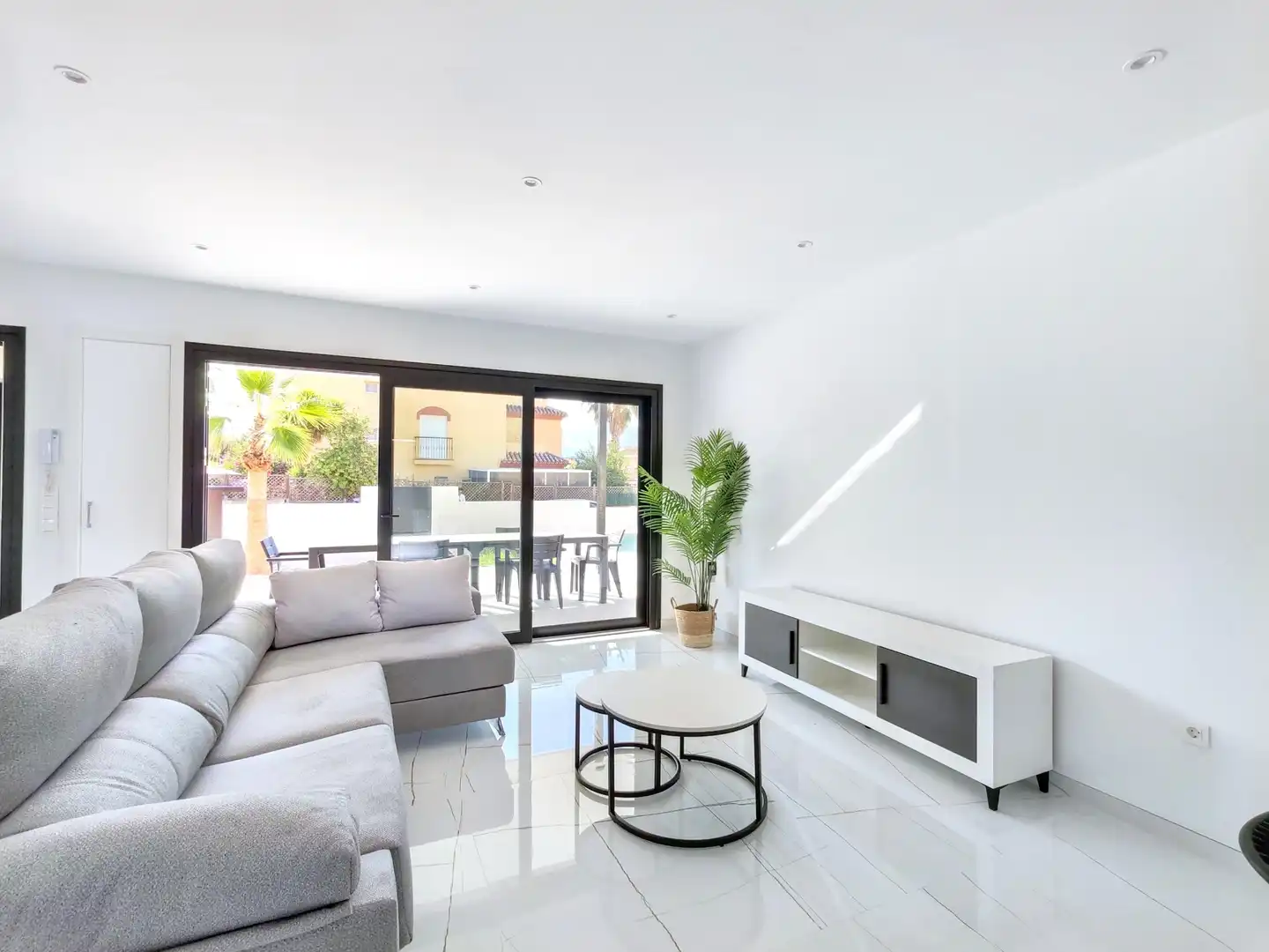 Living room of Houses for sale in Los Gallardos  with Air Conditioner, Heating and Private garden