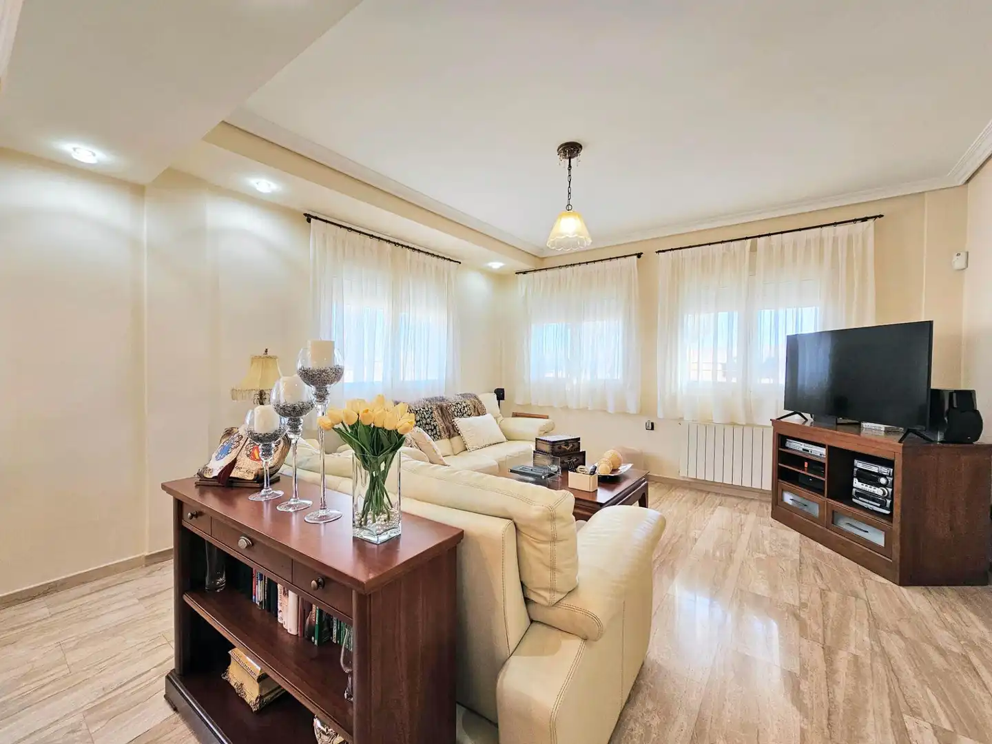 Sala de estar de Casa o chalet en venta en Cartagena con Terraza y Amueblado