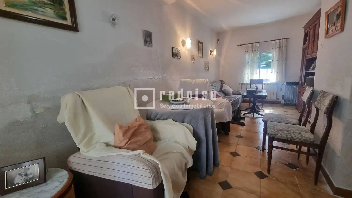Sala d'estar de Casa o xalet en venda en Colmenar Viejo amb Calefacció i Terrassa
