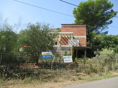 Vista exterior de Casa o xalet en venda en Oropesa del Mar / Orpesa amb Jardí privat, Terrassa i Balcó