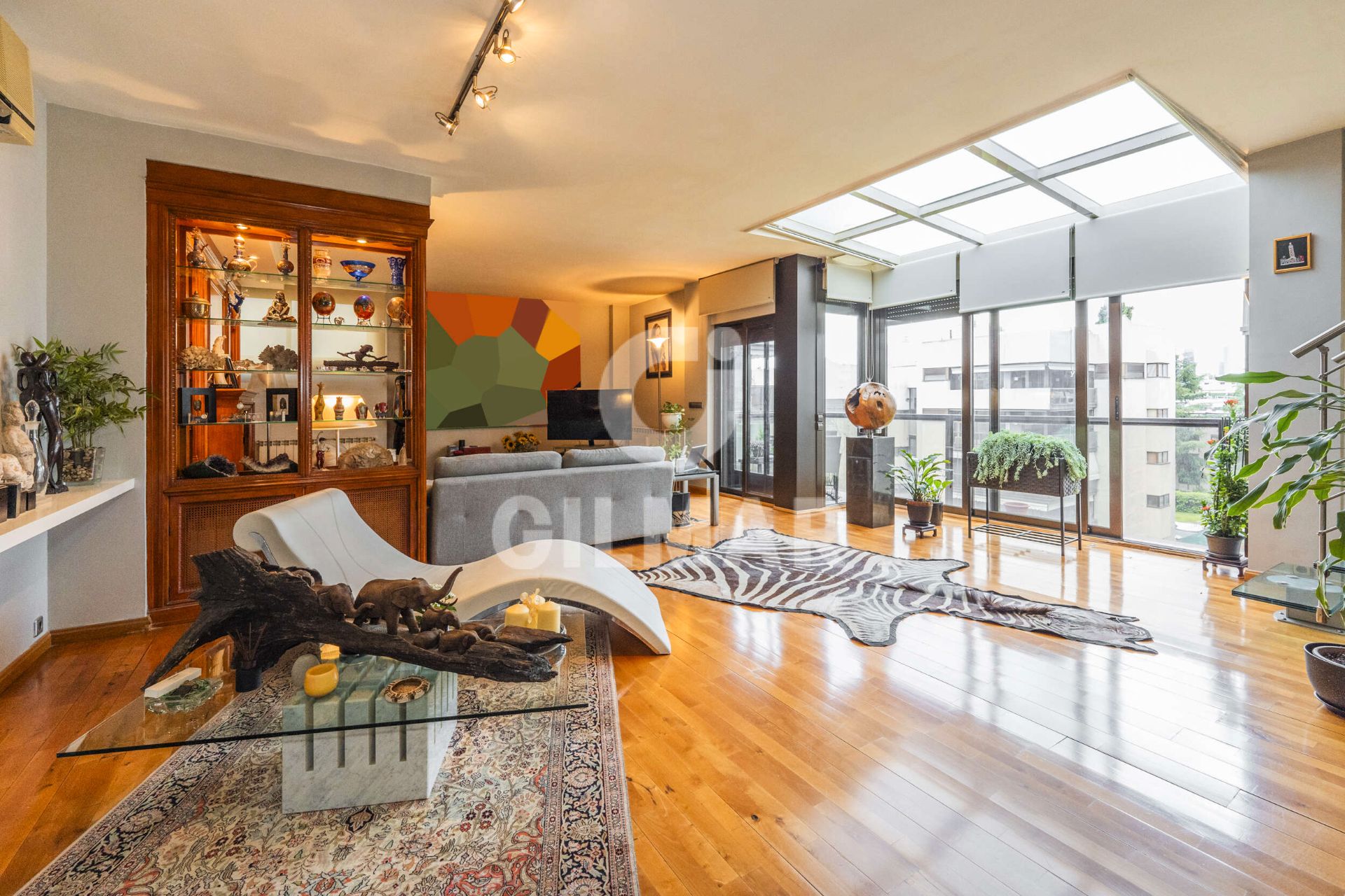 Sala d'estar de Àtic en venda en  Madrid Capital amb Aire condicionat, Calefacció i Traster