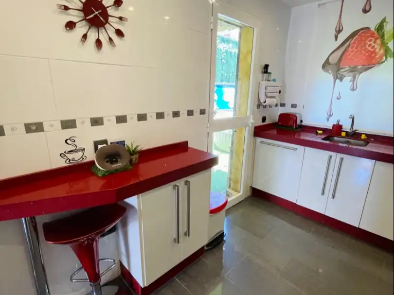 Cocina de Casa o chalet en venta en Umbrete con Aire acondicionado