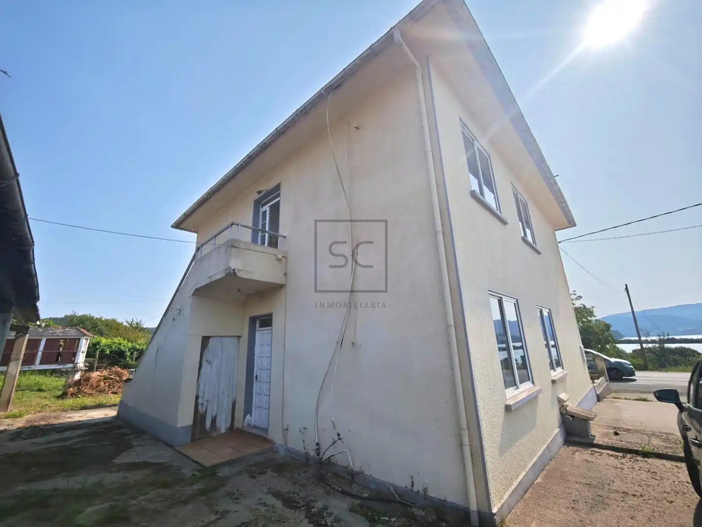 Vista exterior de Casa o chalet en venta en Ortigueira con Jardín privado y Balcón