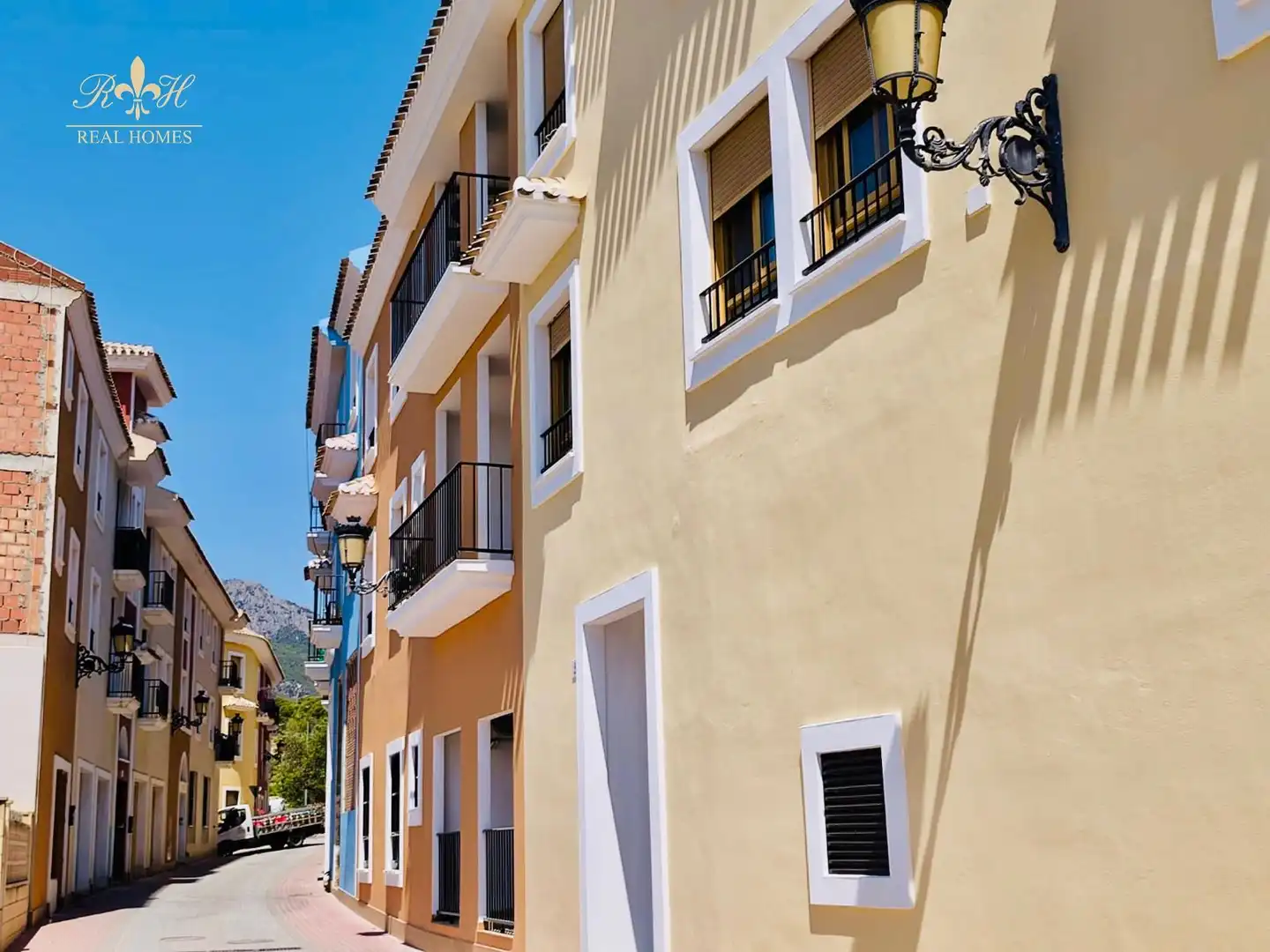 Exterior view of Flat for sale in Polop  with Air Conditioner, Heating and Storage room