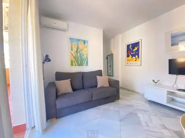 Living room of Apartments for rent in Islantilla  with Air Conditioner and Terrace
