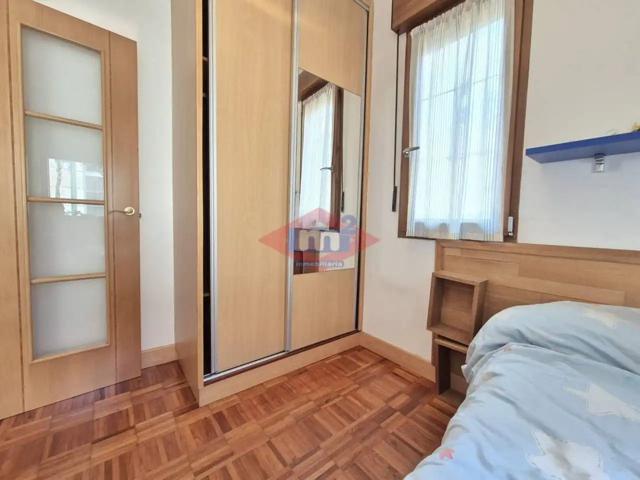 Dormitori de Casa o xalet de lloguer en Baiona amb Calefacció i Moblat