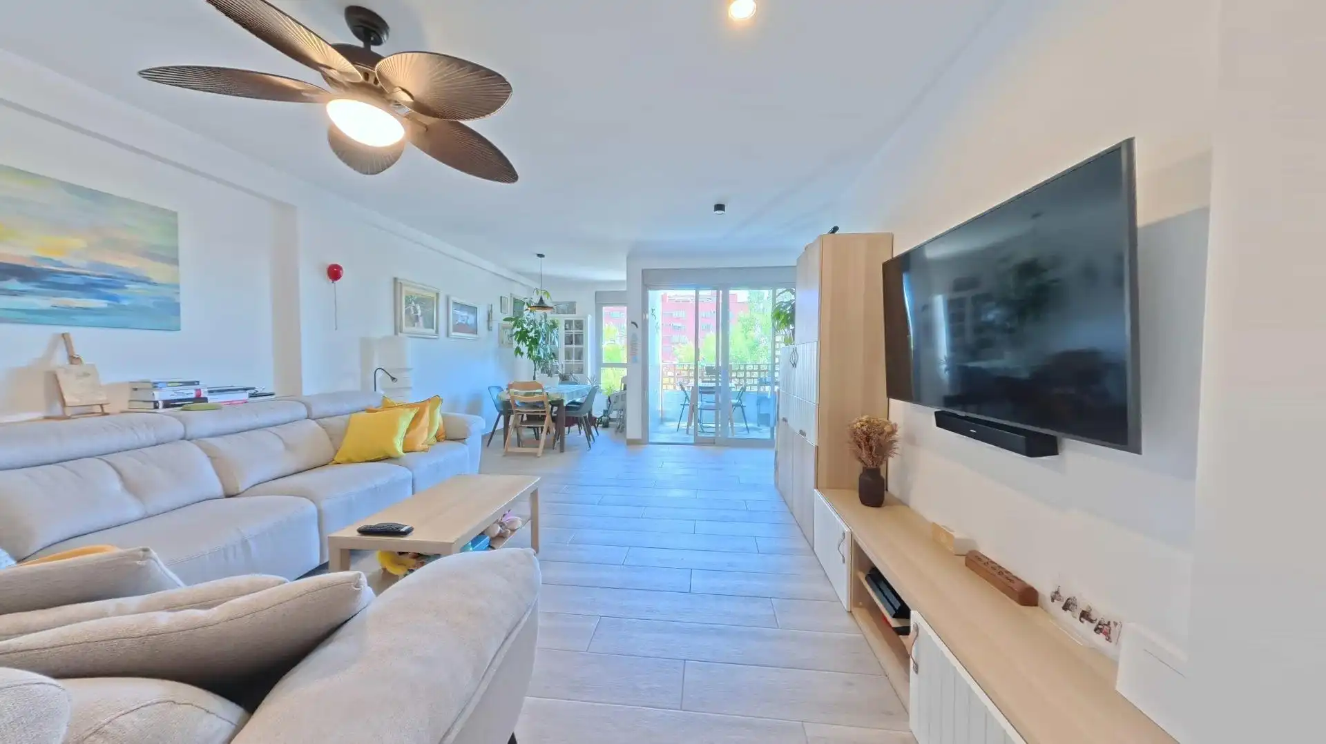 Sala de estar de Piso en venta en Madrid con Aire acondicionado, Calefacción y Terraza