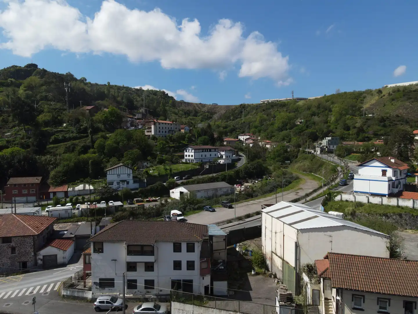 Exterior view of Houses for sale in Ortuella  with Private garden and Terrace