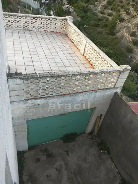 Exterior view of Houses for sale in Alcoy / Alcoi  with Terrace, Storage room and Swimming Pool