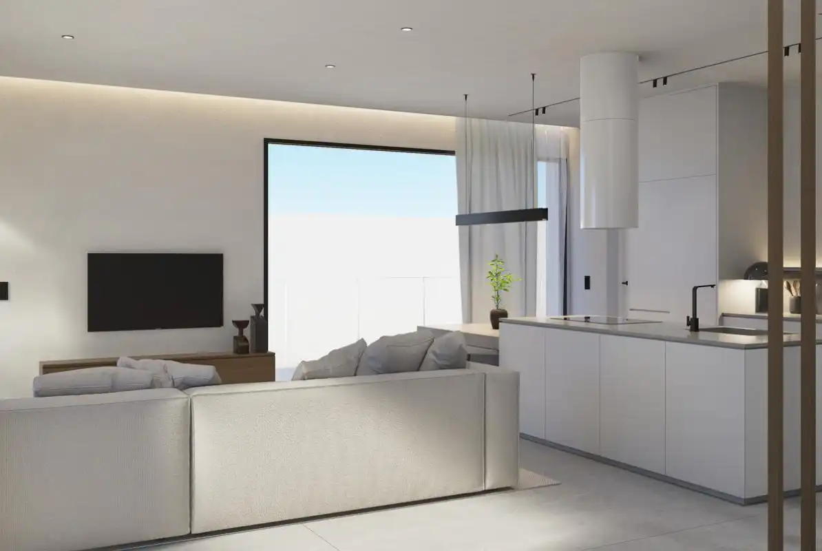 Living room of Houses for sale in La Nucia  with Air Conditioner, Heating and Terrace