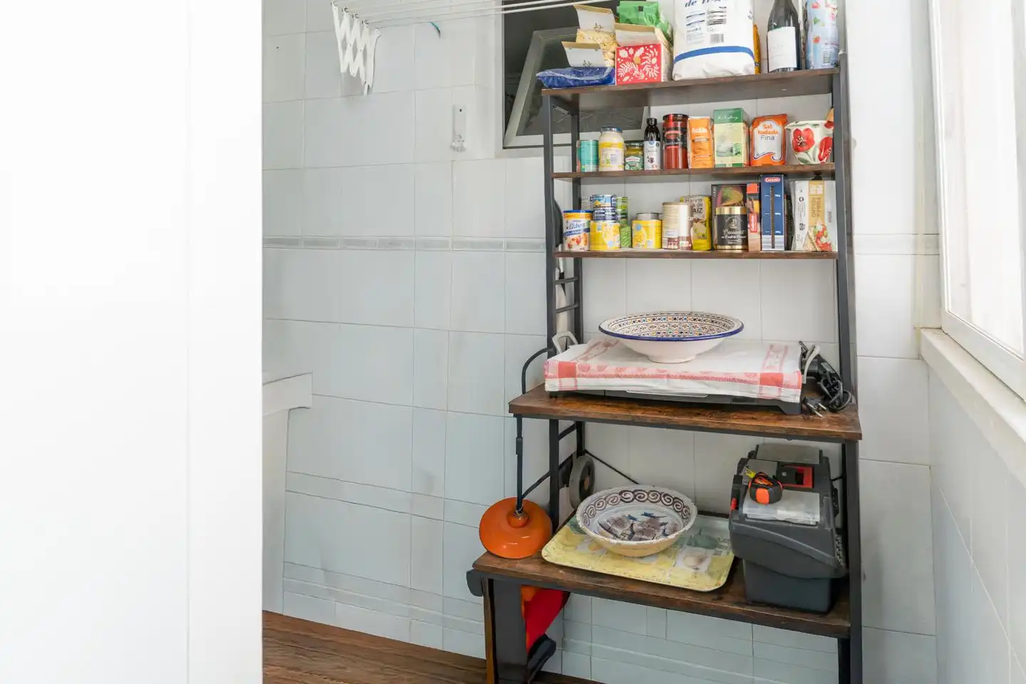 Kitchen of Flat for sale in Santa Pola  with Air Conditioner, Terrace and Furnished
