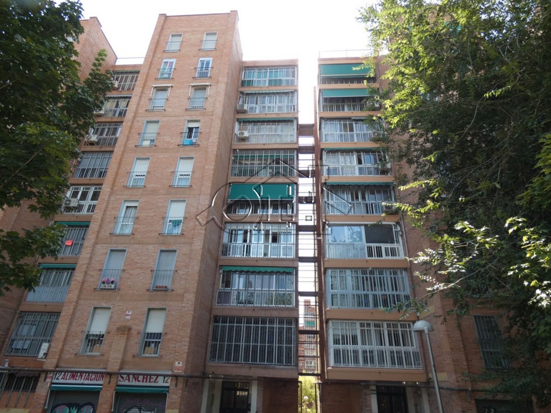 Exterior view of Flat for sale in  Madrid Capital  with Air Conditioner, Heating and Parquet flooring
