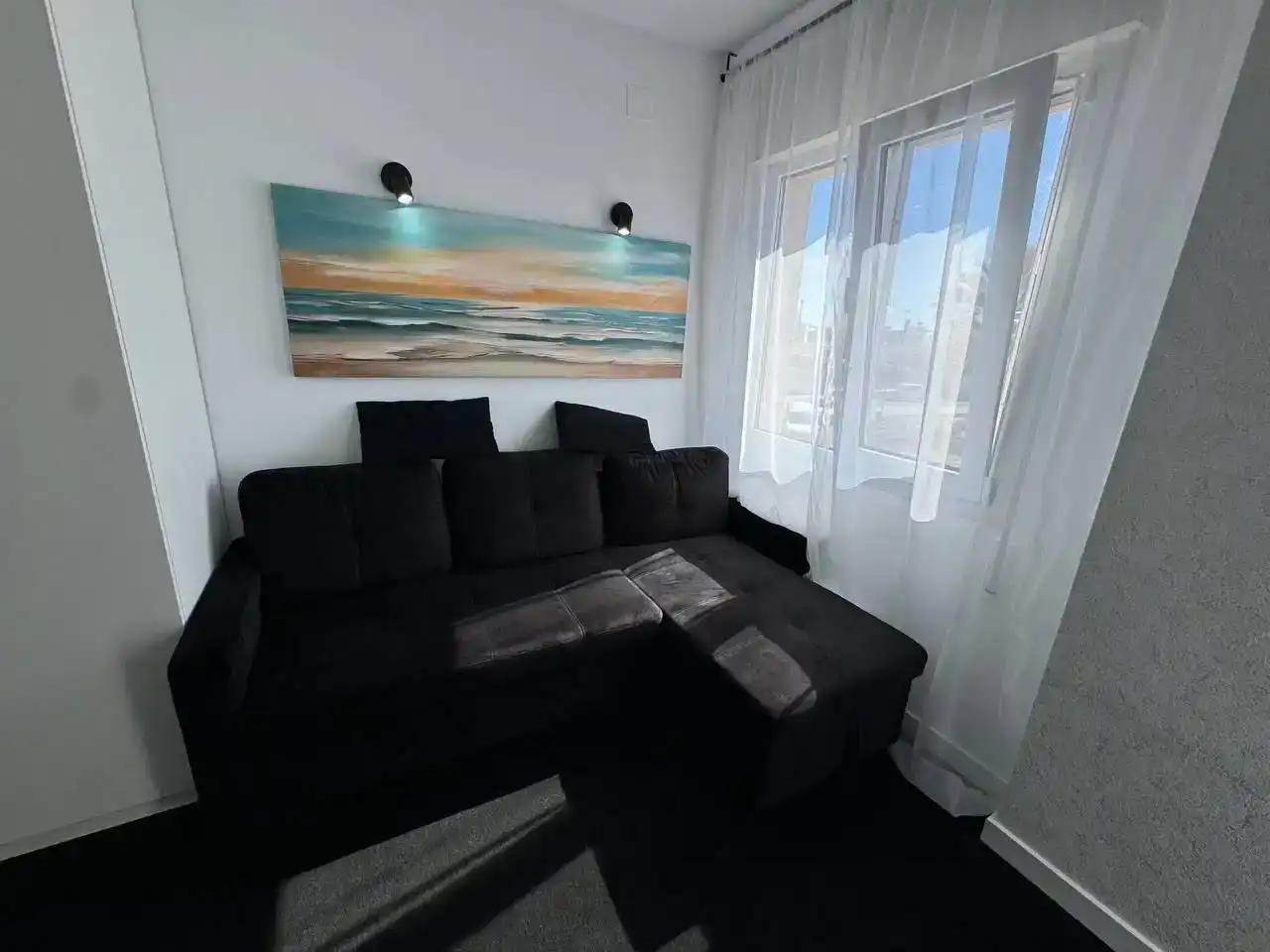 Sala d'estar de Dúplex en venda en Torrevieja amb Aire condicionat, Piscina i Balcó