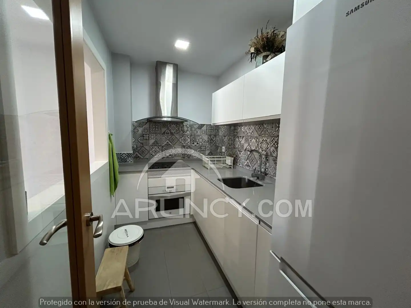 Cocina de Dúplex de alquiler en Alcalá de Guadaira con Aire acondicionado y Terraza