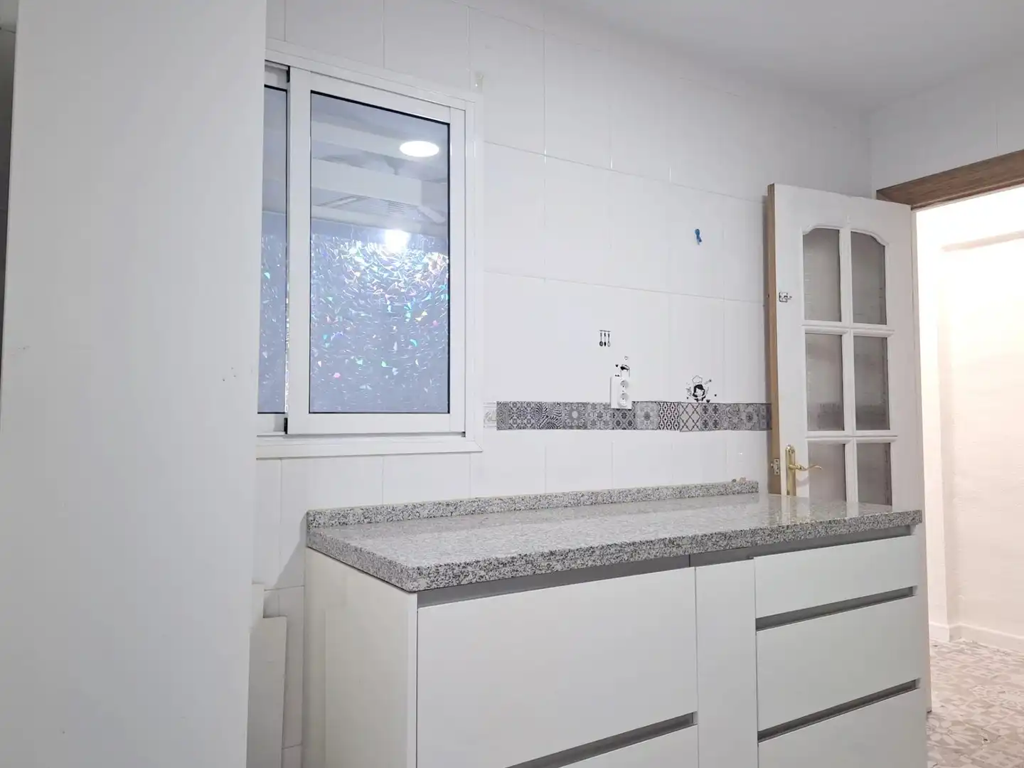 Kitchen of Flat for sale in Málaga  with Air Conditioner and Furnished