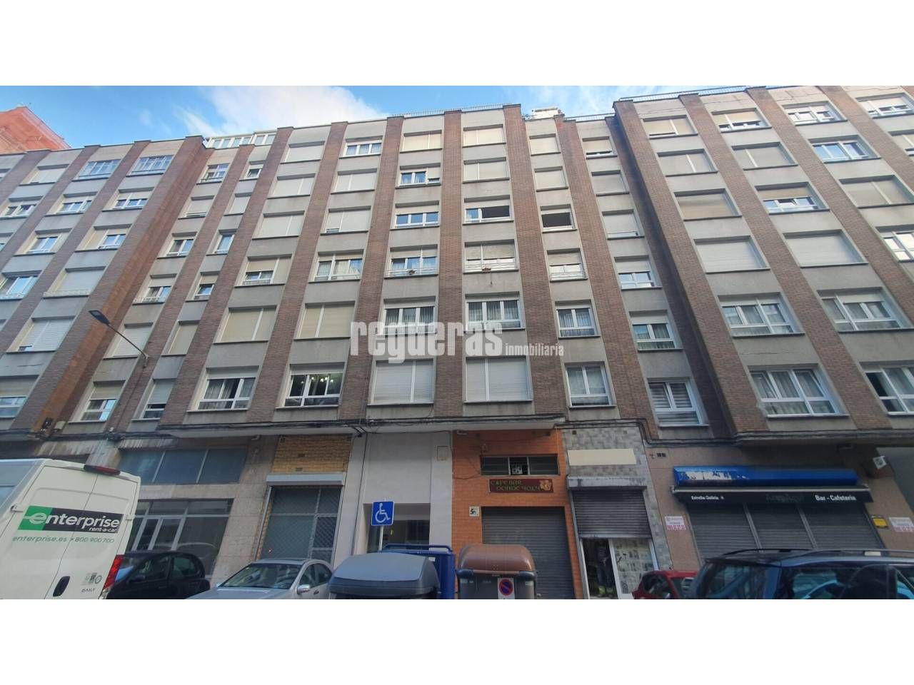 Exterior view of Flat for sale in Avilés  with Heating, Terrace and Furnished