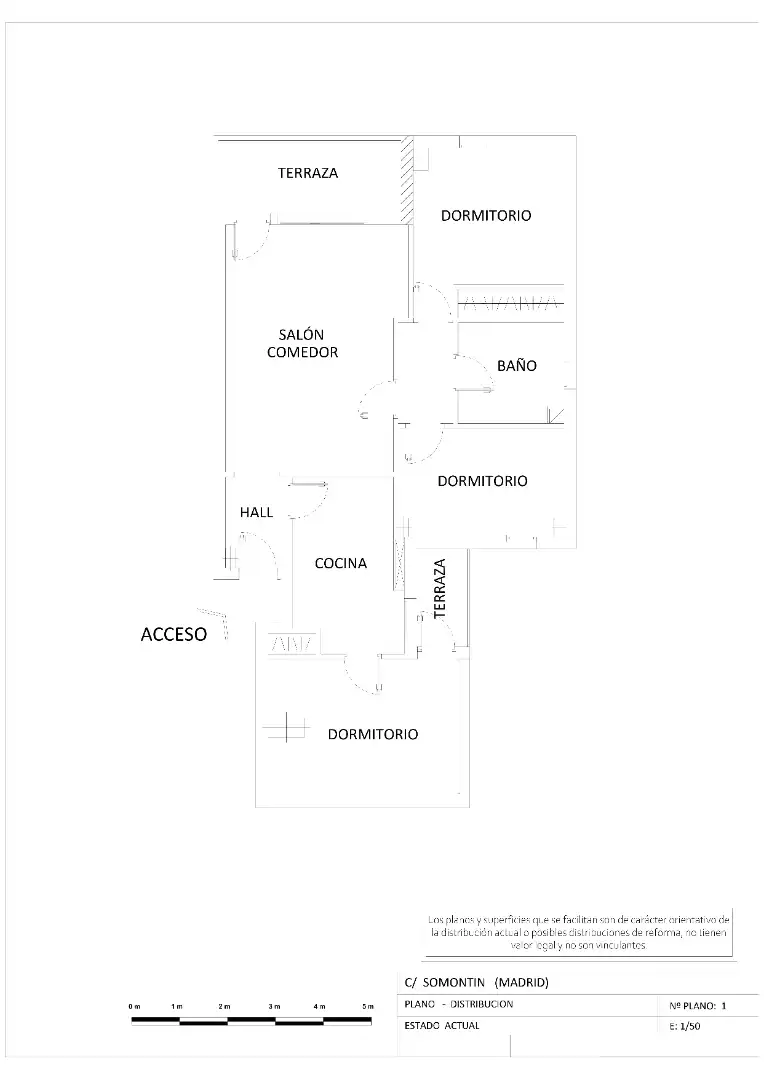 Piso en venta en Madrid con Calefacción y Terraza