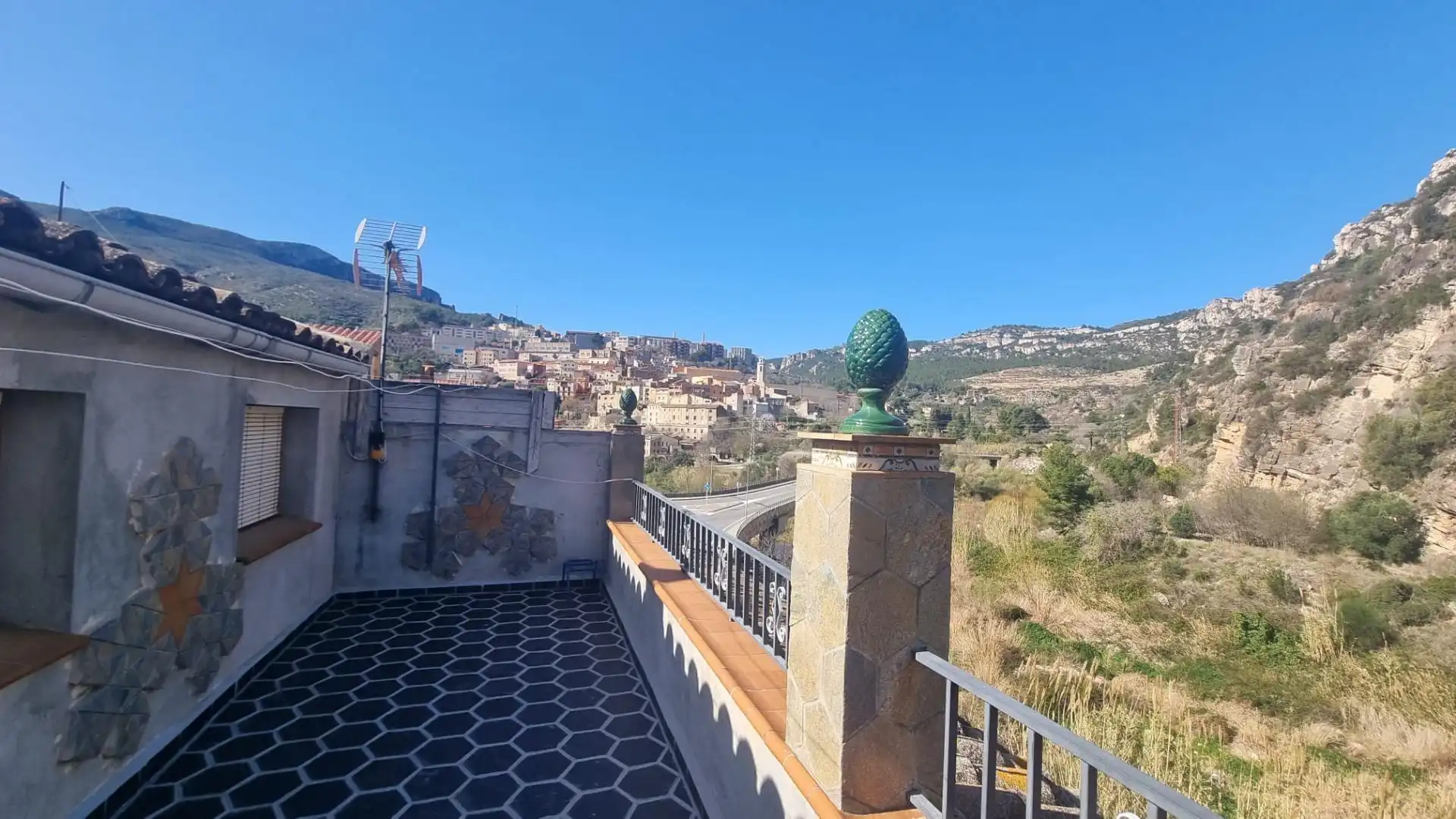 Terraza de Finca rústica en venta en Cebanico con Calefacción, Jardín privado y Terraza