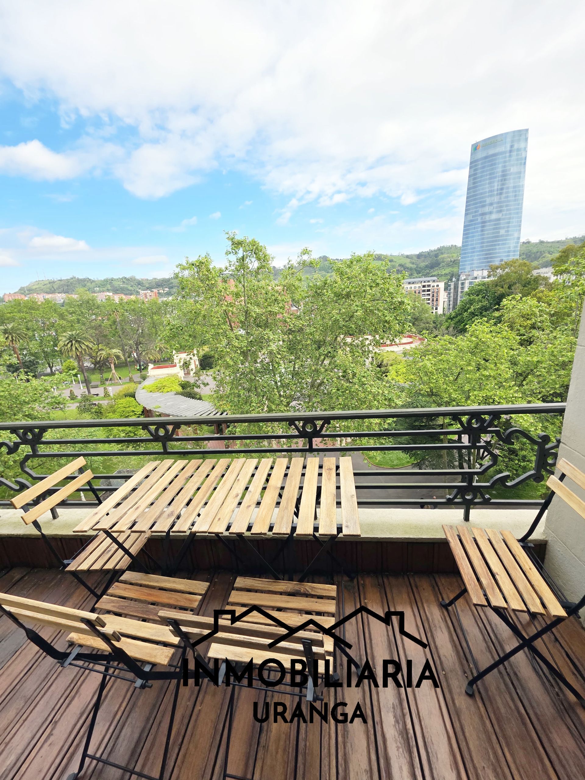 Terrace of Flat to rent in Bilbao   with Heating and Terrace