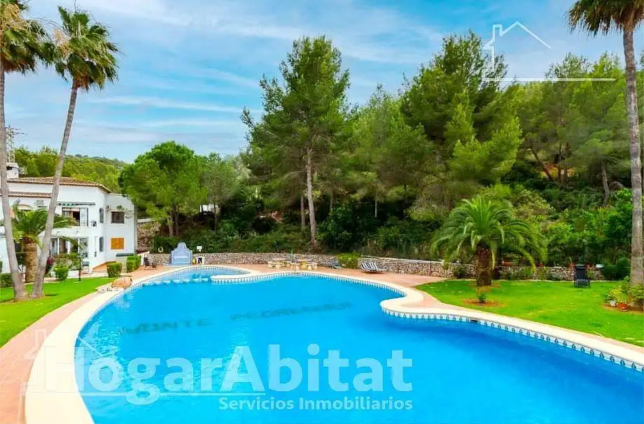 Jardí de Casa adosada en venda en Pedreguer amb Aire condicionat, Jardí privat i Terrassa