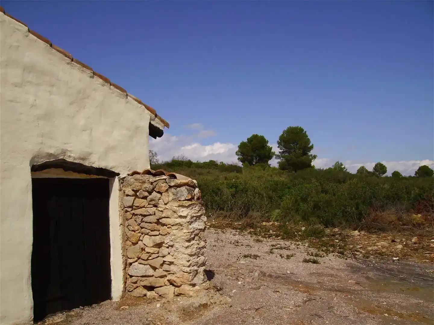 Vista exterior de Casa o xalet en venda en Useras /  Les Useres amb Jardí privat