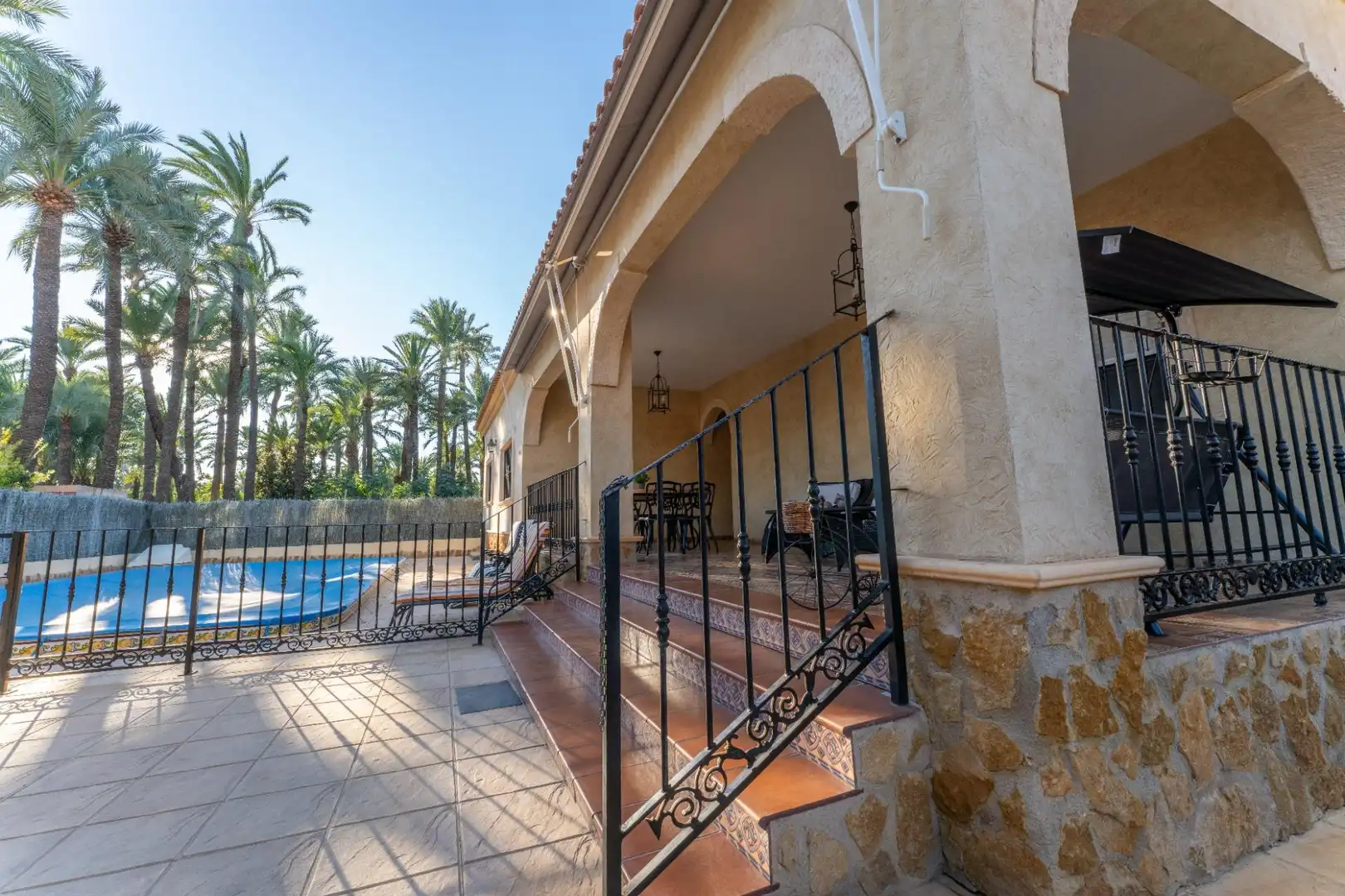 Jardín de Casa o chalet en venta en Elche / Elx con Aire acondicionado, Jardín privado y Terraza