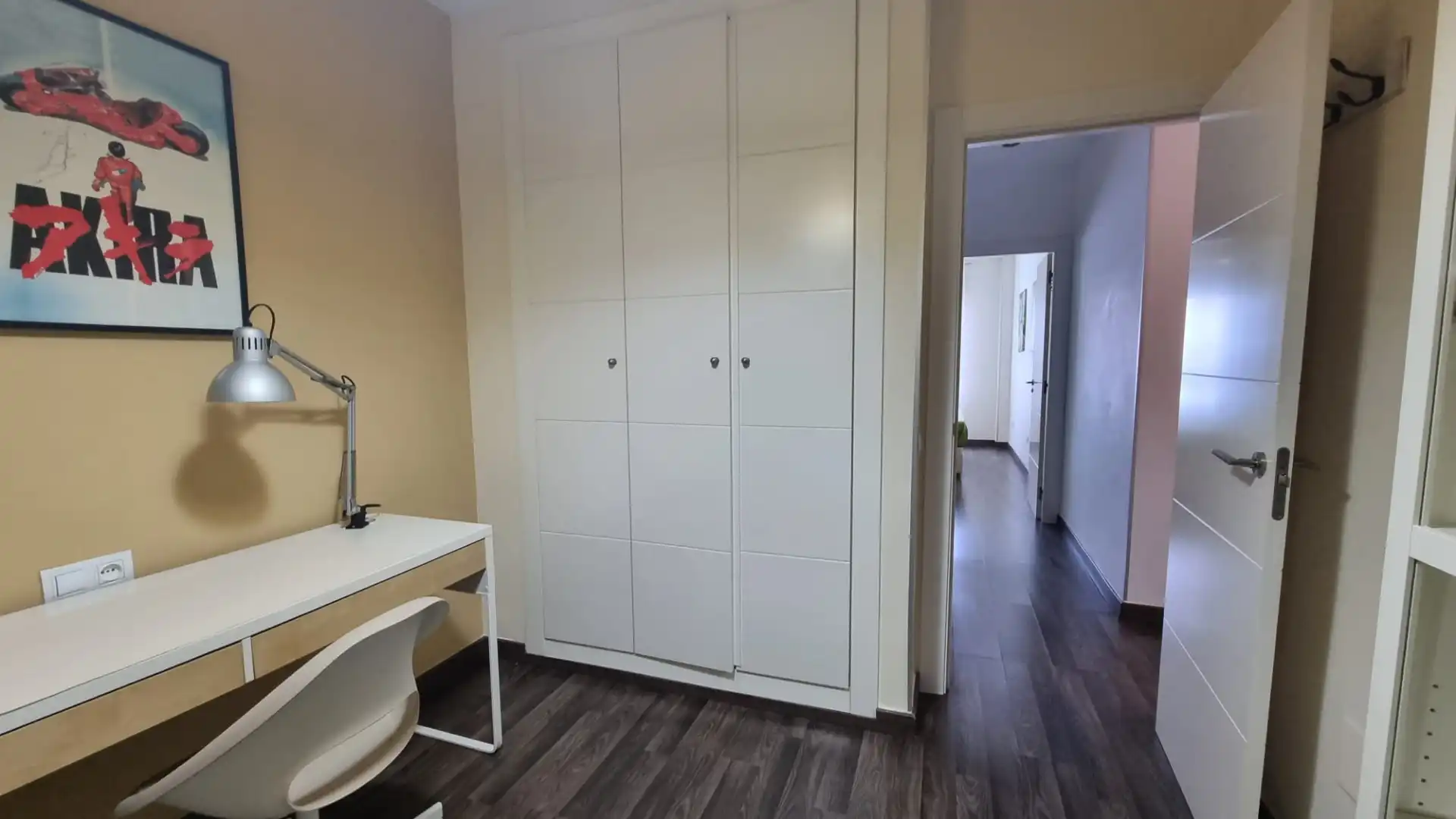 Bedroom of Apartments for rent in Roquetas de Mar  with Air Conditioner, Terrace and Furnished