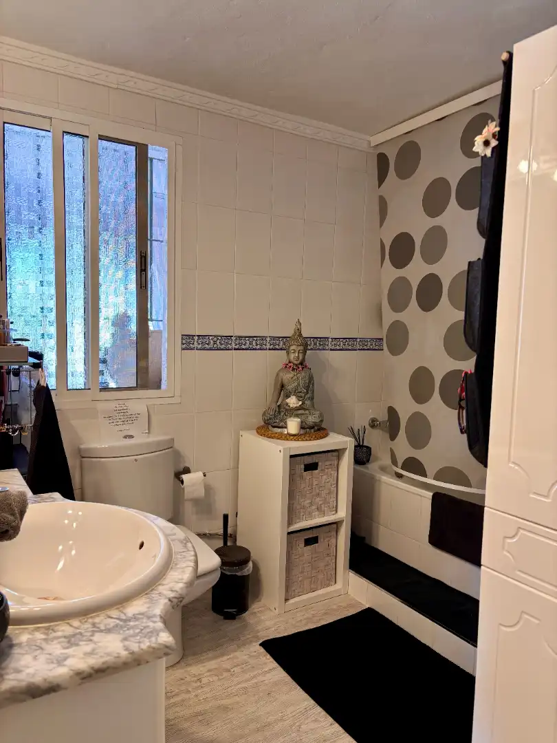 Baño de Casa o chalet en venta en Alhaurín de la Torre con Aire acondicionado, Calefacción y Jardín privado