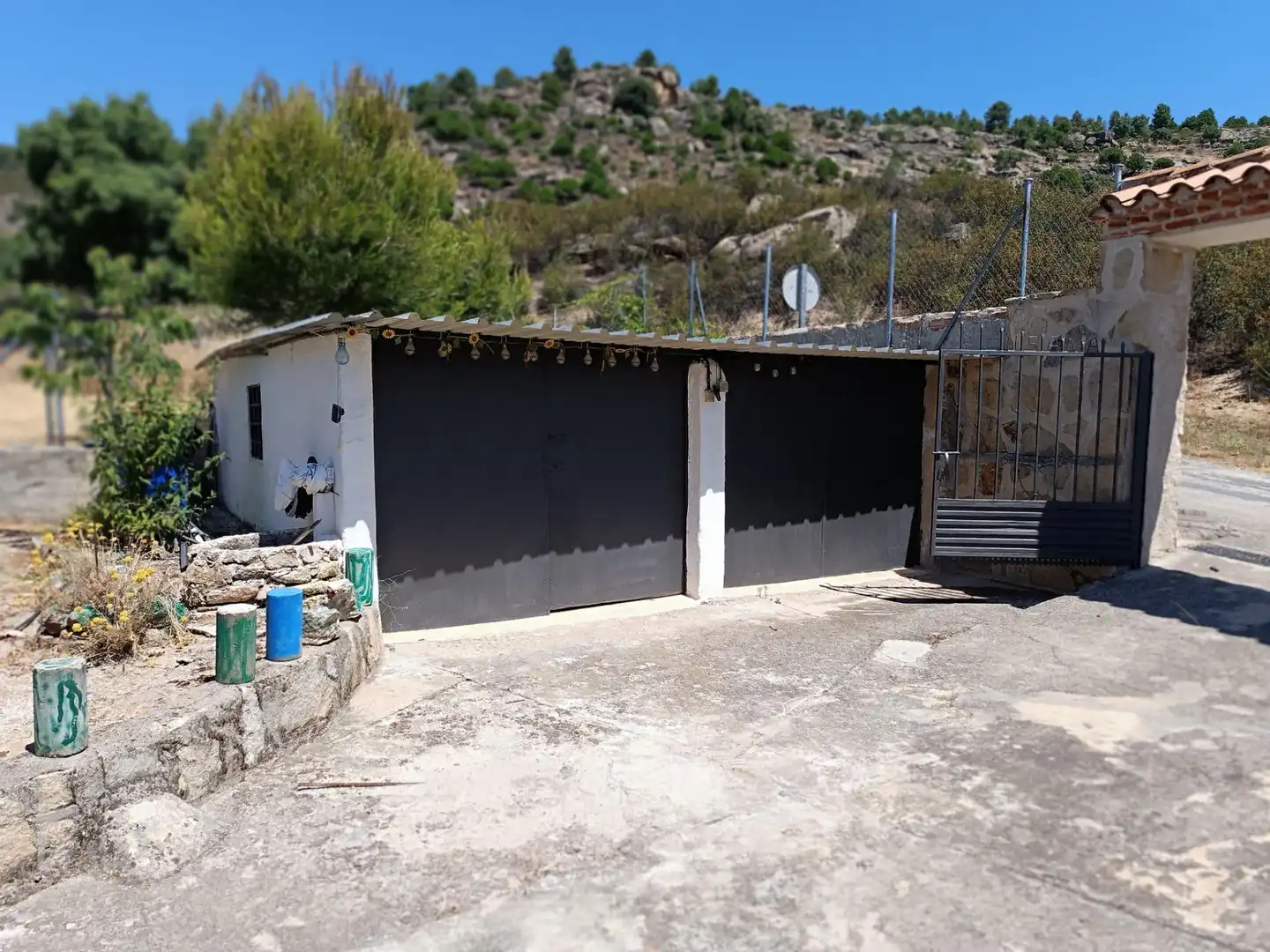 Vista exterior de Casa o chalet en venta en Navatalgordo con Calefacción, Jardín privado y Terraza